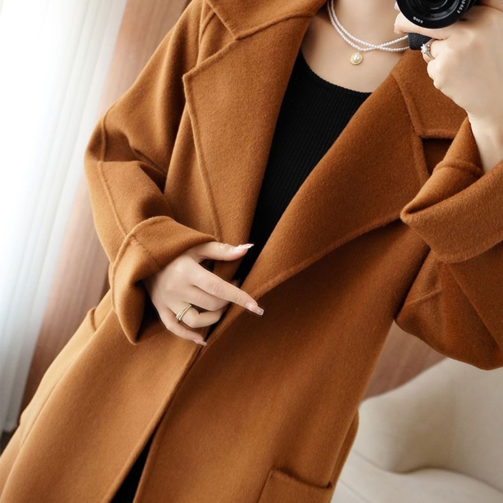 Wool Coat Women's Wear Autumn/Winter Fashion Temperament Double sided Ca… - Picture 5 of 5